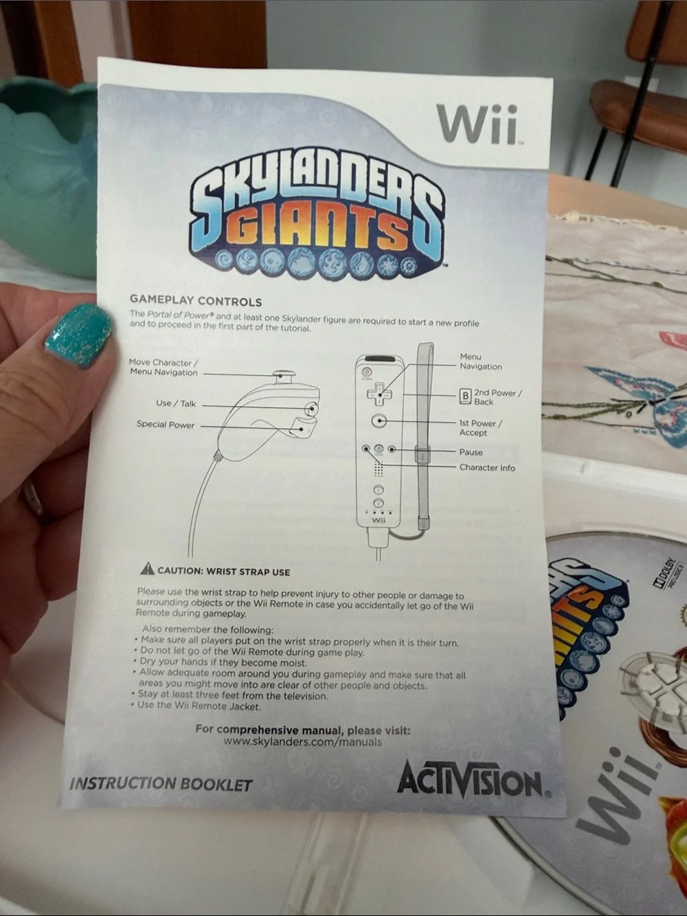 Skylanders Giants (Wii) by Activision - White Case